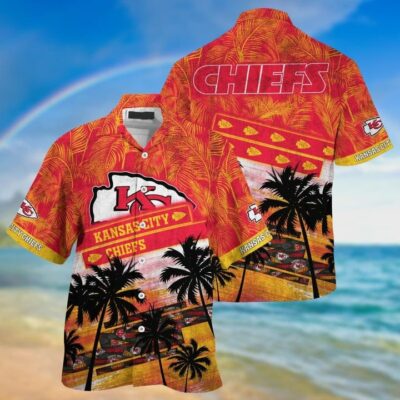 Kansas City Chiefs Island Breeze Hawaiian Shirt