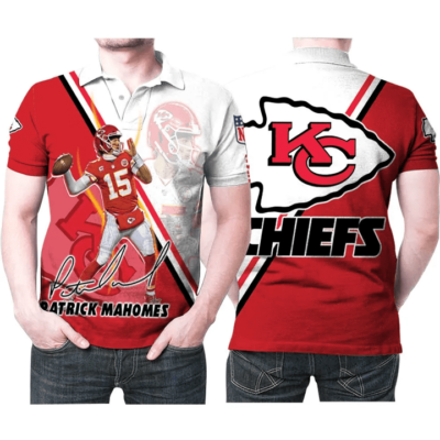 Kansas City Chiefs Mahomes Signature Polo Shirt