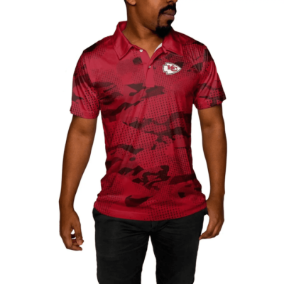 Kansas City Chiefs Stealth Camouflage Polo Shirt