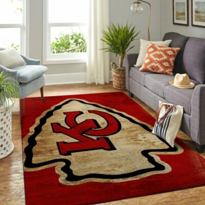 Kansas City Chiefs Vintage Arrowhead Rug