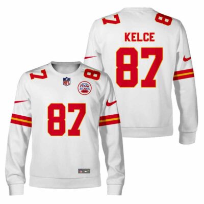 NFL Travis Kelce Kansas City Chiefs American Football Conference Champions Sweatshirt