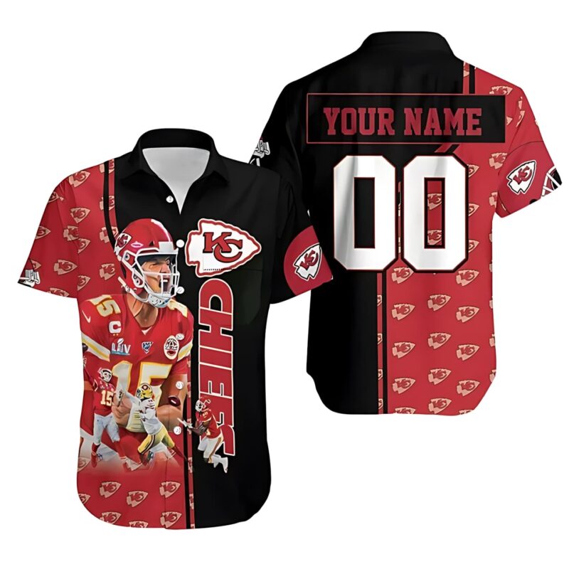 Personalized Kansas City Chiefs Patrick Mahomes Best Moment Hawaiian Shirt