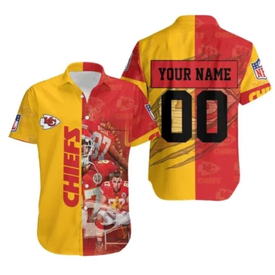 Personalized Kansas City Chiefs Player Pride Hawaiian Shirt