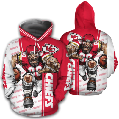 Kansas City Chiefs Blitz Warrior Hoodie