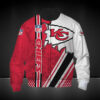 Kansas City Chiefs Bold Streak 3D Bomber Jacket