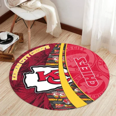 Kansas City Chiefs Circle of Pride Round Rug