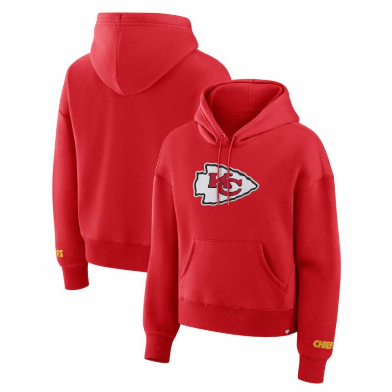 Kansas City Chiefs Classic Red Logo Hoodie