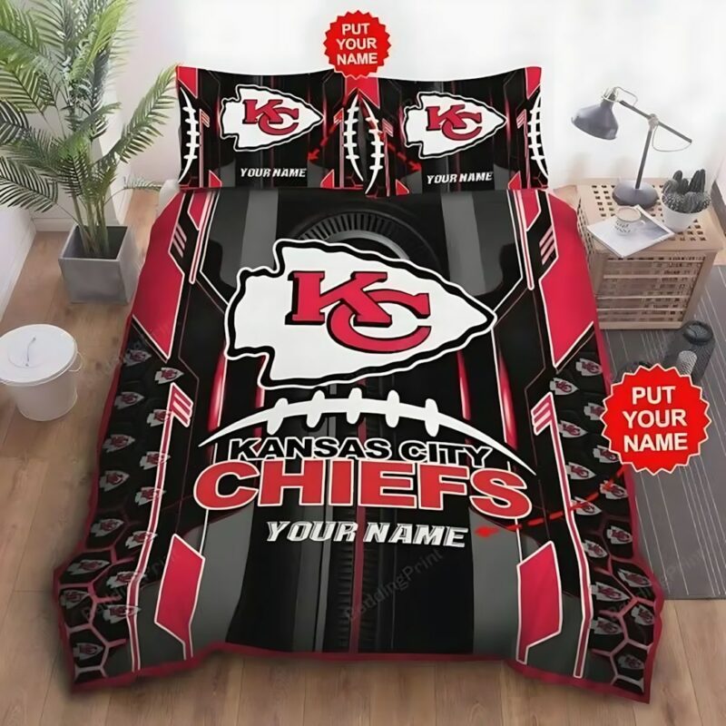 Kansas City Chiefs Custom MVP Bedding Set