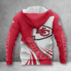 Kansas City Chiefs Dynamic Wave 3D Hoodie back