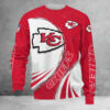 Kansas City Chiefs Dynamic Wave 3D Sweatshirt