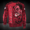 Kansas City Chiefs Fiery Player 3D Sweatshirt