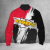 Kansas City Chiefs Hexagon Brushstroke 3D Bomber Jacket