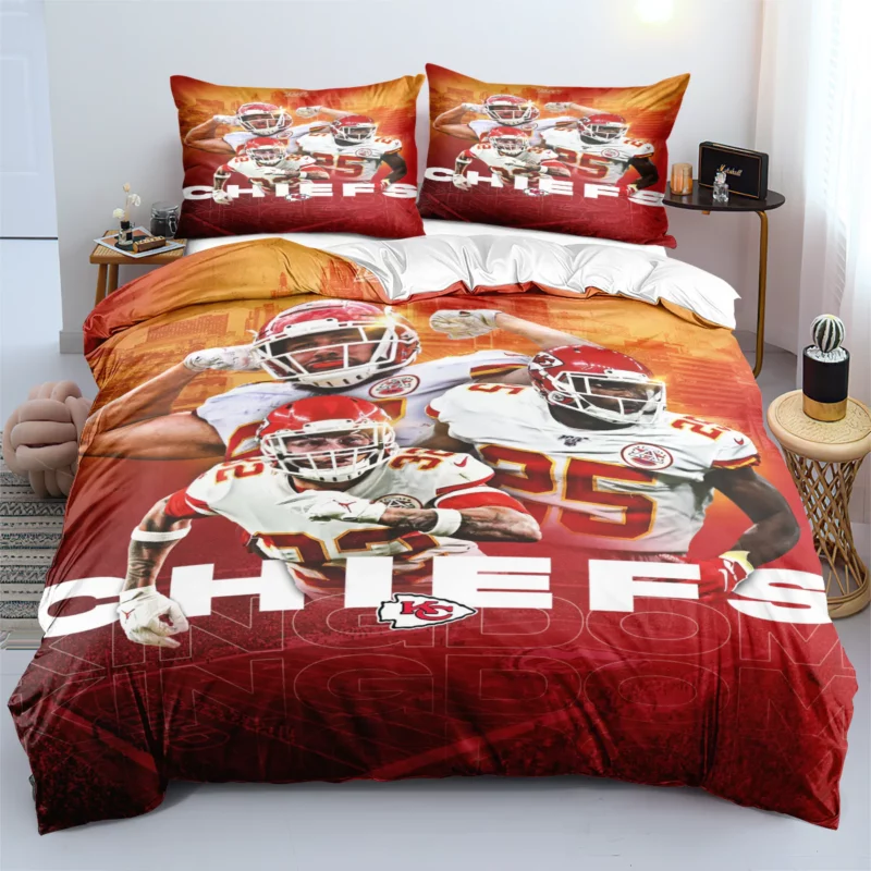 Kansas City Chiefs Kingdom Legends Bedding Set