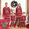 Kansas City Chiefs Merry Holiday Magic Pajamas front