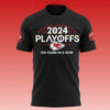 Kansas City Chiefs NFC Playoffs AFC West Clinched 2024 Ten Years Shirt front