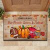 Kansas City Chiefs Our Favorite Season is Football Doormat