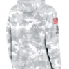 Kansas City Chiefs Salute To Service Camo Hoodie back