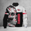 Kansas City Chiefs Skull Flame 3D Bomber Jacket