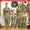 Personalized Kansas City Chiefs Camouflage Family Spirit Pajamas