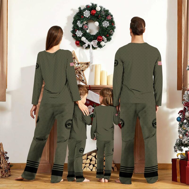 Personalized Kansas City Chiefs Tactical Family Pajamas back