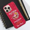 Real Women Love Football Smart Women Love The Chiefs Phone Case Glass photo view 3