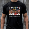 Chiefs I’ll Be There For You Friends Show Version 2D T-Shirt mockup men