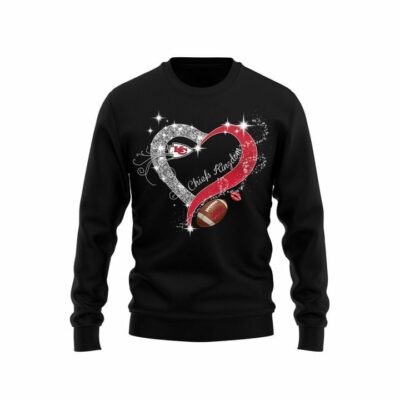 Chiefs Kingdom Beautiful Heart 2D Sweatshirt