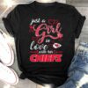 Just A Girl In Love With Her Kansas City Chiefs 2D T-shirt