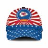 Kansas City Chiefs American Flag Pattern Independence Day Baseball Cap