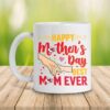 Kansas City Chiefs Best Mom Ever Mug right side