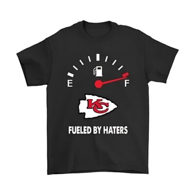 Kansas City Chiefs Fueled By Haters 2D T-Shirt