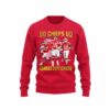 Kansas City Chiefs Go Chiefs Go Unisex 2D Sweatshirt Red