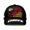 Kansas City Chiefs God Family American Flag Baseball Cap