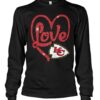 Kansas City Chiefs In My Heart Unisex 2D Sweatshirt