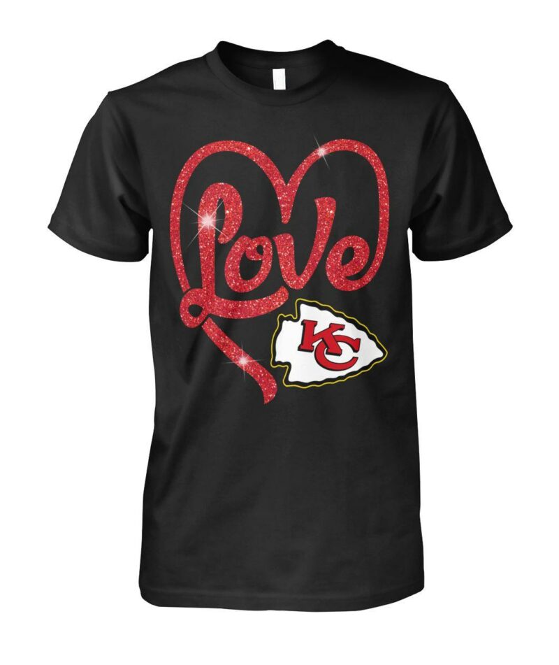 Kansas City Chiefs In My Heart Unisex 2D T-Shirt