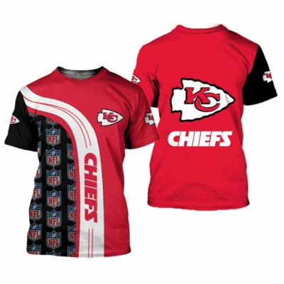 Kansas City Chiefs NFL Retro Striped Shirt