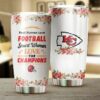 Kansas City Chiefs Real Women Love Football Smart Women Love Tumbler