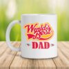 Kansas City Chiefs World's Best Dad Mug right side