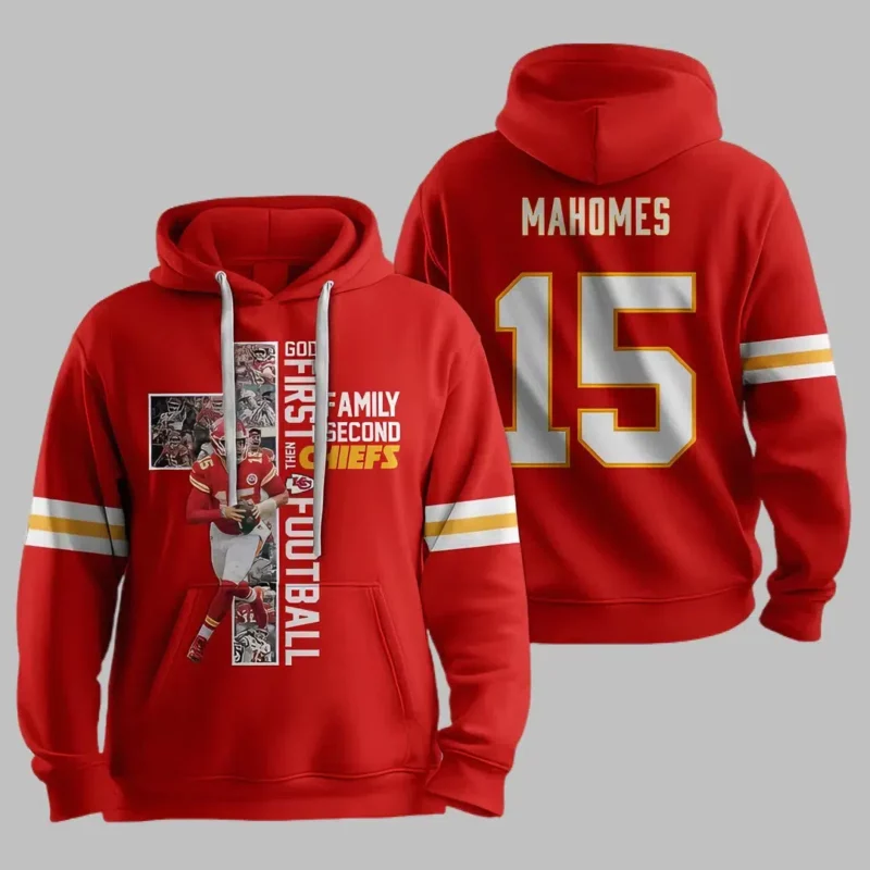 Mahomes Family Second Chiefs Hoodie