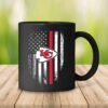 Never Underestimate An Old Man Who Loves The Chiefs Ceramic Mug left side