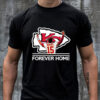 Patrick Mahomes II Kansas City Chiefs Forever Home 2D T-Shirt mockup Men