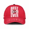 Personalized Kansas City Chiefs Best Dad Ever Baseball Cap