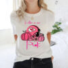 Pumpkin Kansas City Chiefs In October We Wear Pink Breast Cancer Awareness 2D T-Shirt mockup women