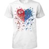 St. Louis Blues Cardinals Kansas City Chiefs and Royals In My Heart 2D T-Shirt